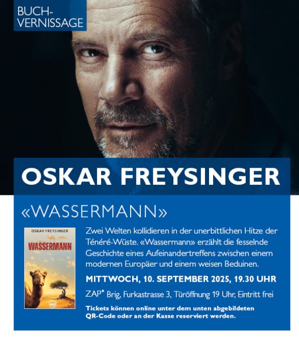 Buch-Vernissage – Oskar Freysinger